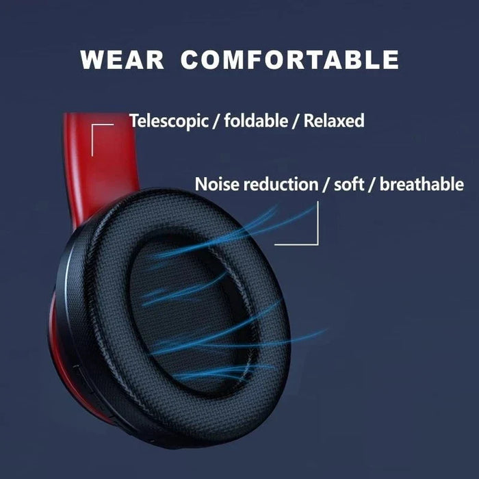 Wireless Bluetooth Over-Ear Headphones – Ultimate Sound Experience by Nic's Electronics